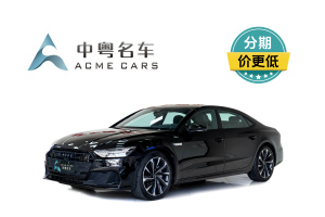 奥迪A7L 奥迪 45TFSI quattro S-line 见远型 曜黑套装