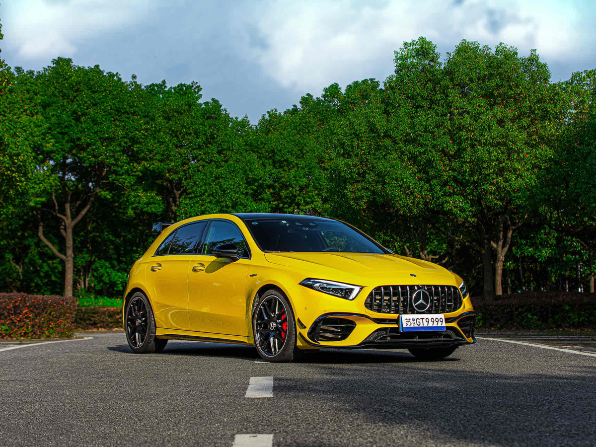 奔馳 奔馳A級(jí)AMG  2020款 改款 AMG A 45 S 4MATIC+ 先型特別版圖片