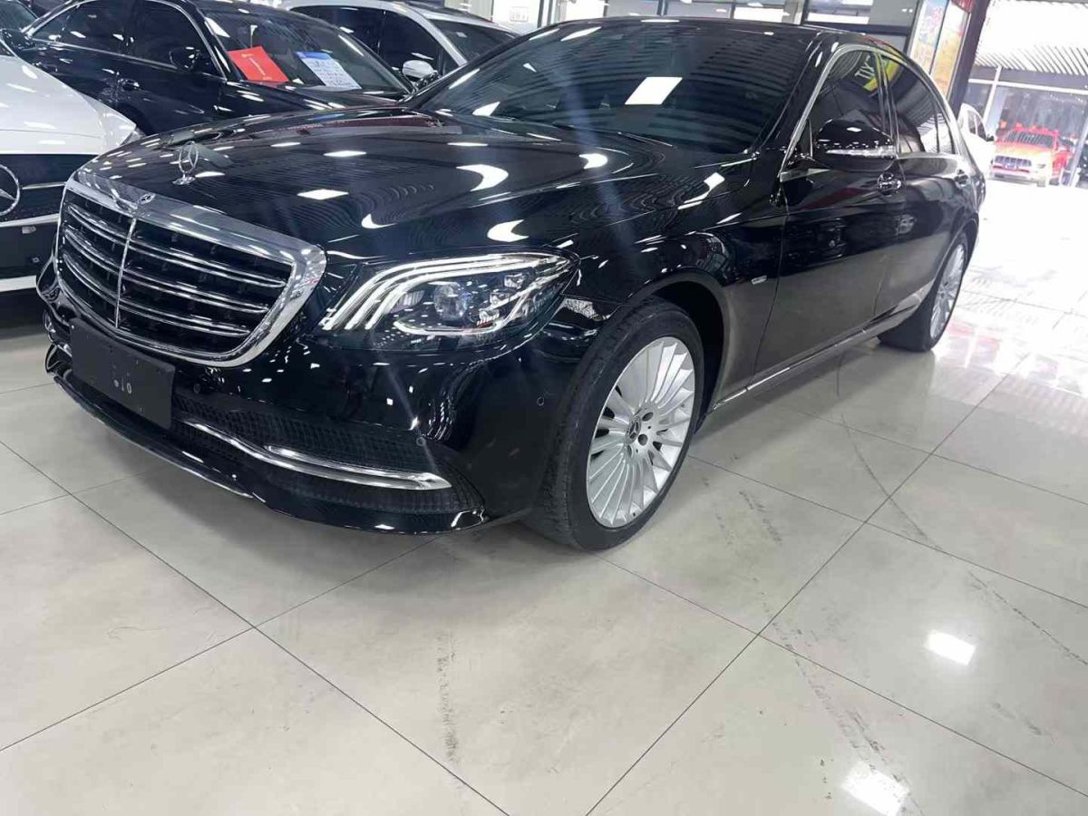 奔馳 奔馳S級  2020款 S 450 L 4MATIC 臻藏版圖片