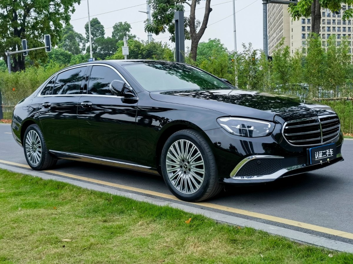 奔馳 奔馳E級  2022款 E 300 L 時尚型圖片