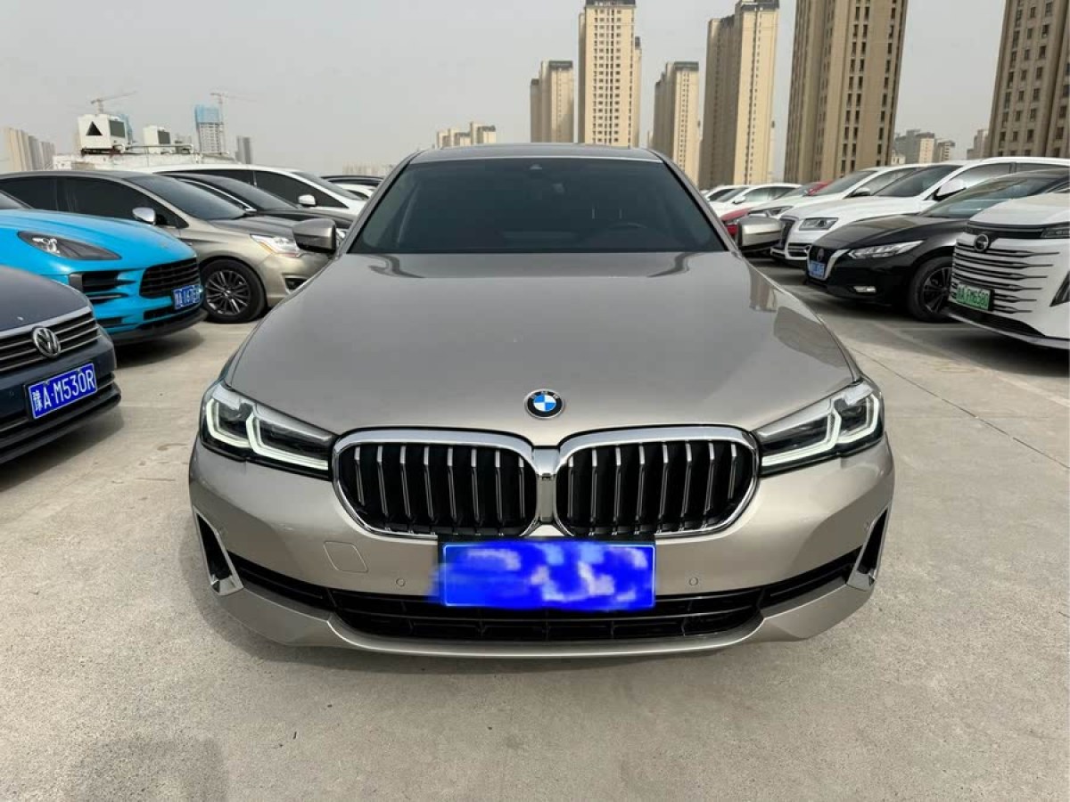 寶馬 寶馬5系  2021款 改款 530Li 領(lǐng)先型 豪華套裝圖片