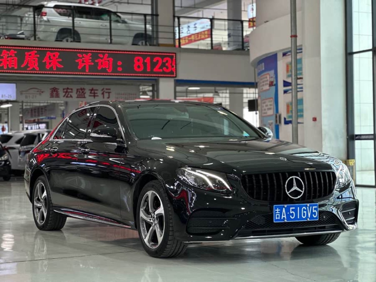 奔馳 奔馳E級(jí)  2019款 E 200 L 運(yùn)動(dòng)型 4MATIC圖片