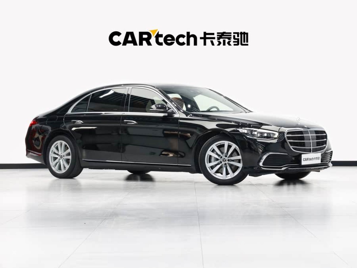 奔馳 奔馳S級  2022款 改款 S 400 L 商務(wù)型圖片