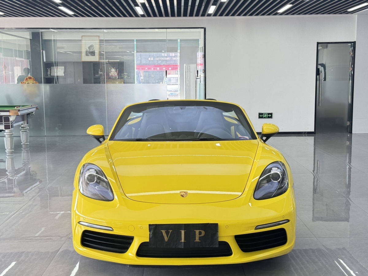 2019年01月保時捷 718  2019款 Boxster 2.0T