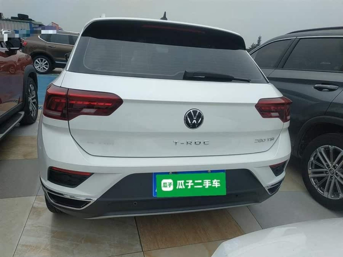 大眾 T-ROC探歌  2021款 改款 280TSI DSG兩驅(qū)精英智聯(lián)版圖片