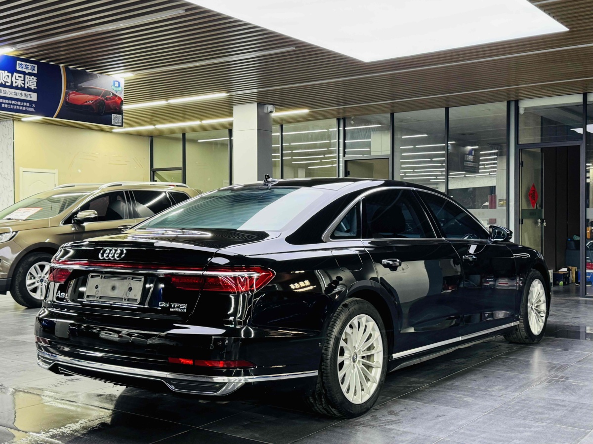 2019年1月奧迪 奧迪A8  2018款 A8L 55 TFSI quattro投放版尊享型