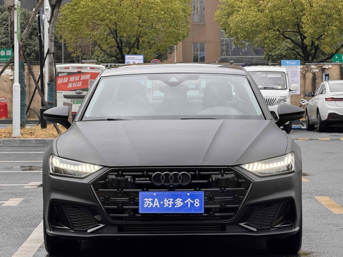 奧迪 奧迪A7L  2024款 45TFSI S-line 筑夢(mèng)型 流晶套裝圖片