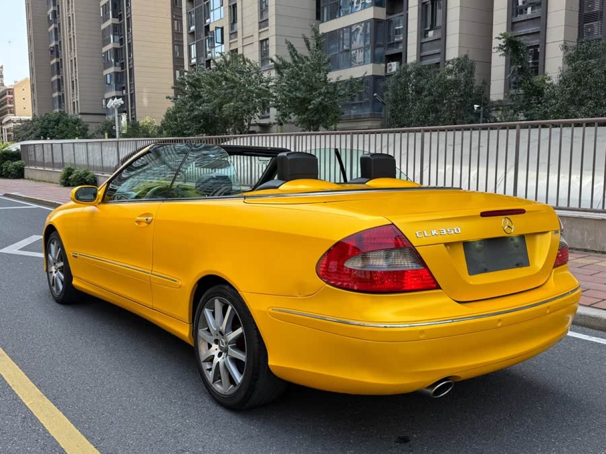 奔馳 奔馳CLK級(jí)  2006款 CLK 350 敞篷跑車圖片