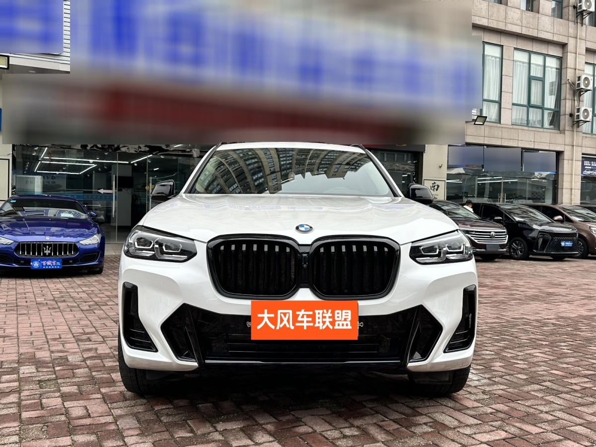 寶馬 寶馬X3  2022款 改款 xDrive30i 領(lǐng)先型 M曜夜套裝圖片