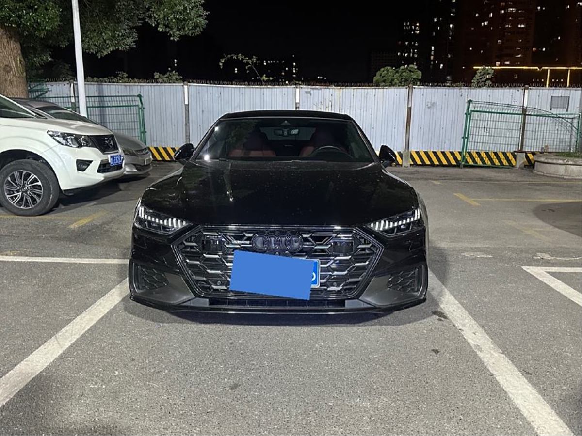 奧迪 奧迪A7L  2023款 55 TFSI quattro S-line 黑武士版圖片