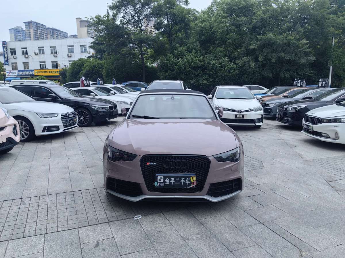 2012年8月奧迪 奧迪A5  2012款 2.0TFSI Cabriolet quattro