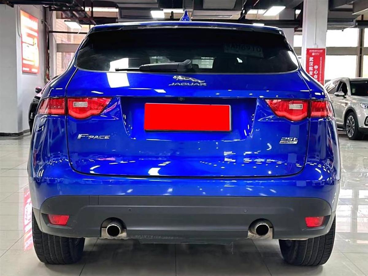 2019年11月捷豹 F-PACE  2018款 2.0T 四驅(qū)都市尊享版