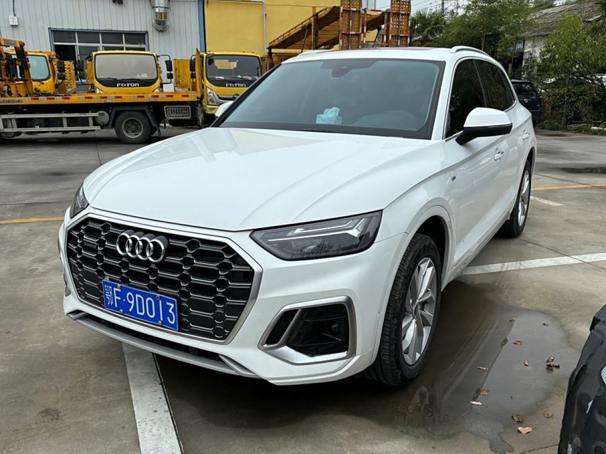 2021年12月奧迪 奧迪Q5L  2021款 40 TFSI 時尚致雅型