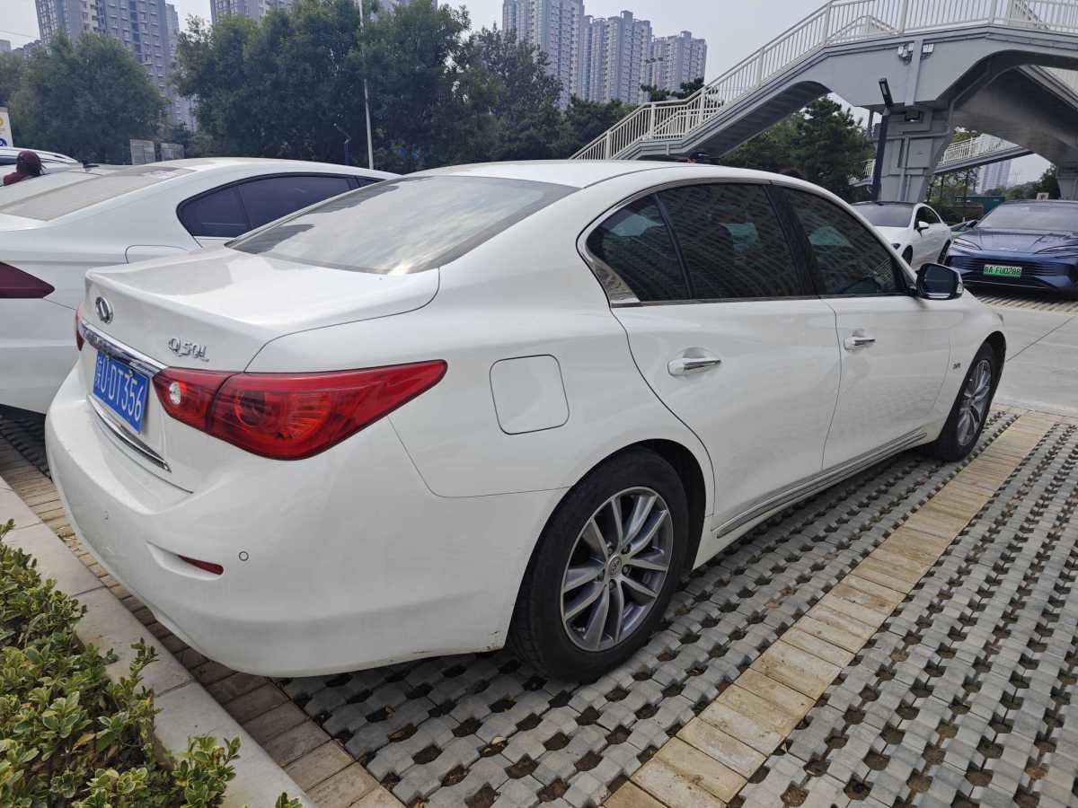 2015年6月英菲尼迪 Q50L  2015款 2.0T 舒適版