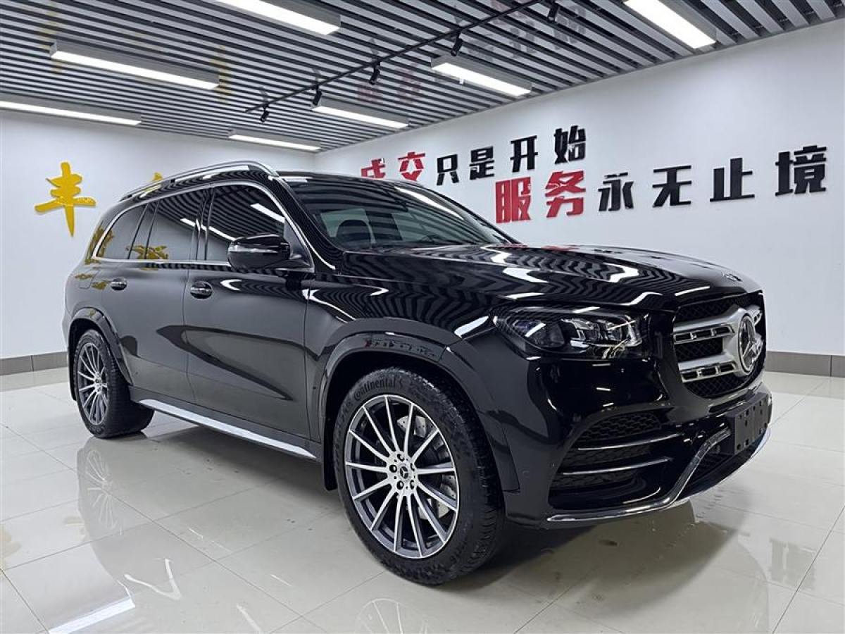 奔馳 奔馳GLS  2022款 改款二 GLS 450 4MATIC 豪華型圖片