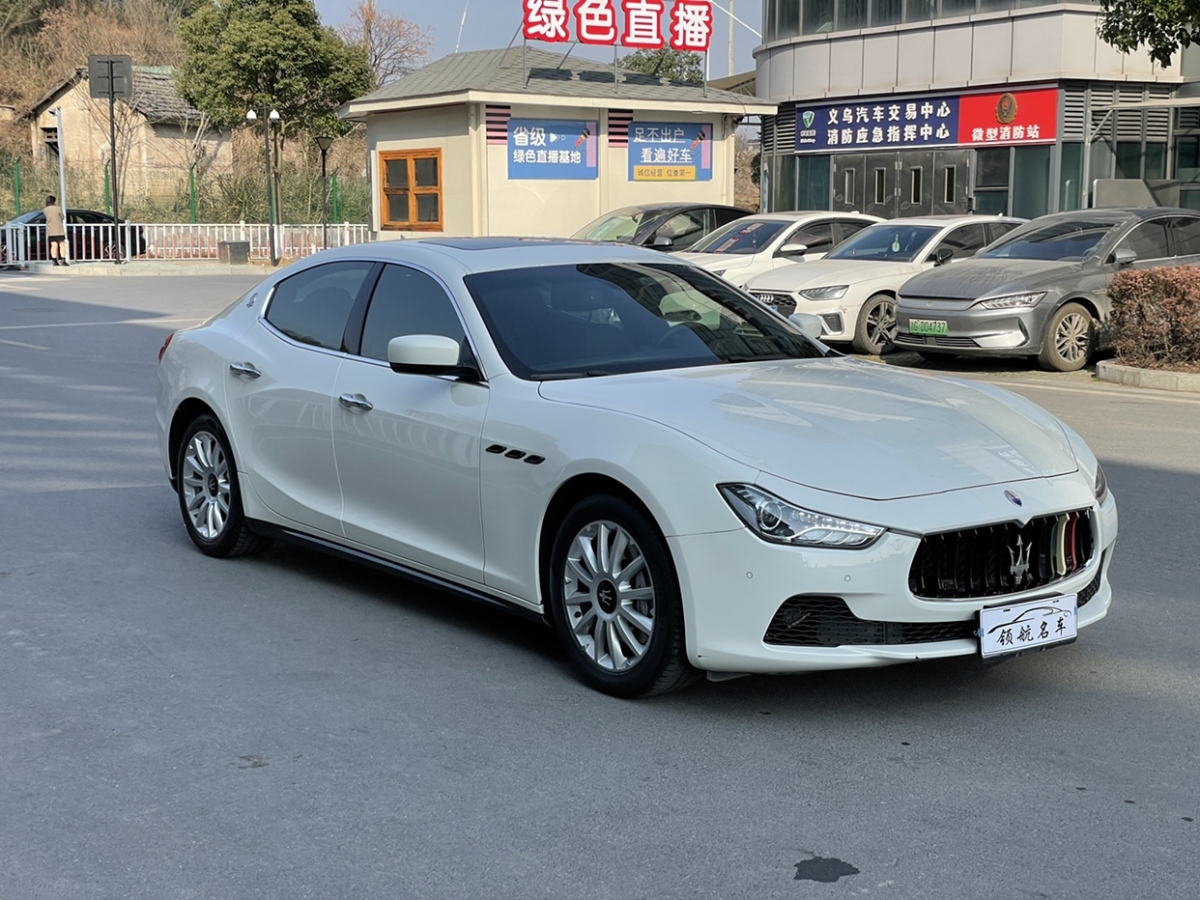 瑪莎拉蒂 Ghibli  2014款 3.0T 標(biāo)準(zhǔn)版圖片