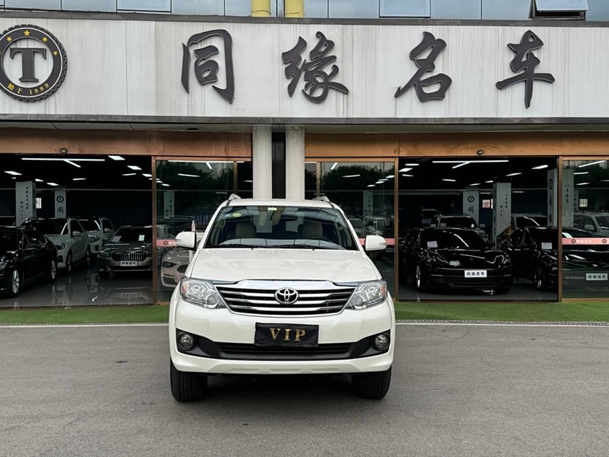 2015年7月豐田 Fortuner  2015款 2.7L 標準版