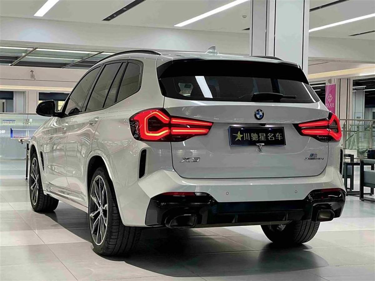 寶馬 寶馬X3  2022款 xDrive30i 領(lǐng)先型 M曜夜套裝圖片