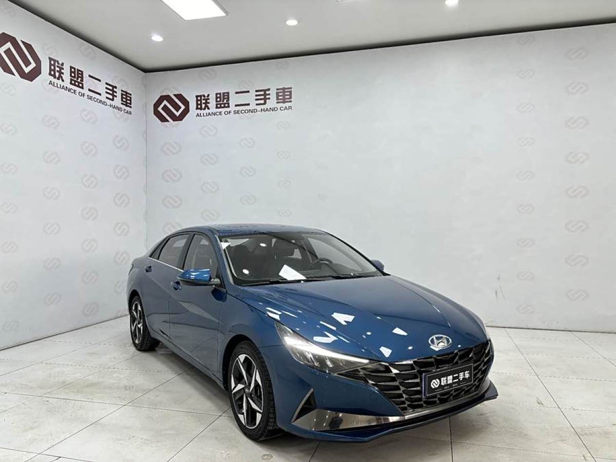 2022年3月現(xiàn)代 伊蘭特  2021款 1.5L GLX精英版