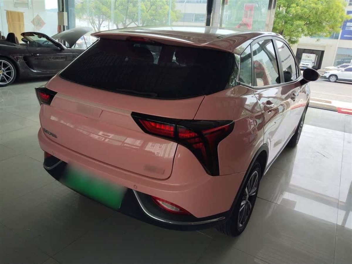 哪吒 哪吒V  2022款 潮 400 Lite 粉色定制款圖片