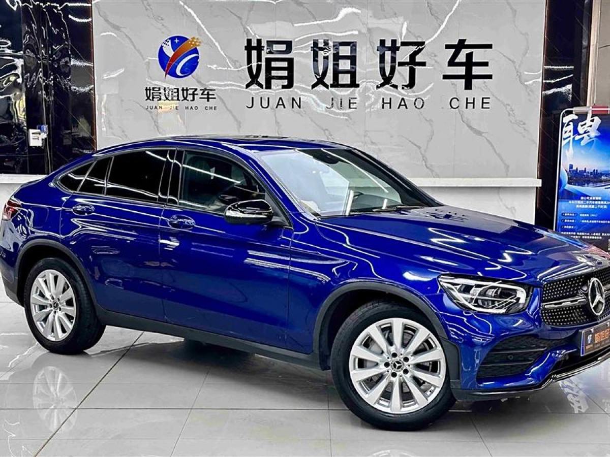 2020年1月奔馳 奔馳GLC  2023款 改款 GLC 260 4MATIC 轎跑SUV