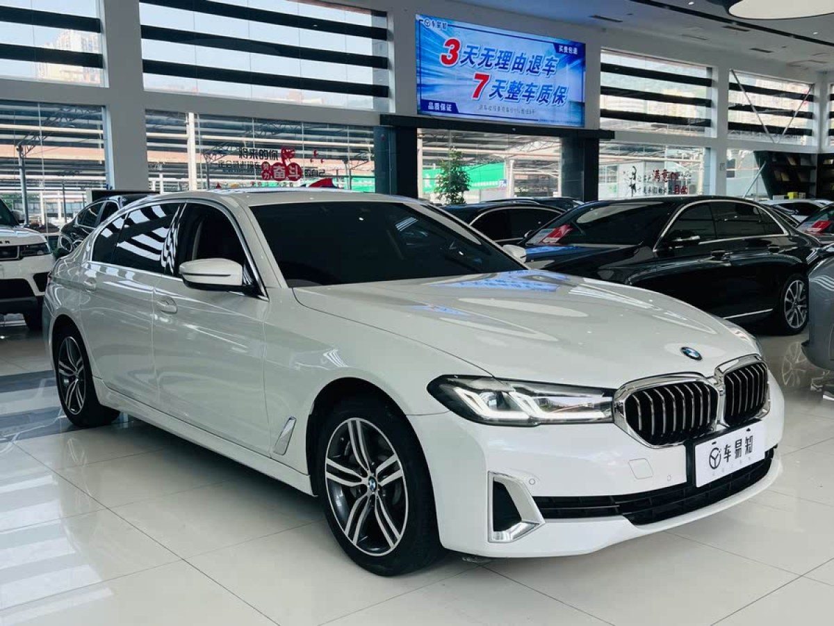 寶馬 寶馬5系  2021款 改款 530Li 領(lǐng)先型 豪華套裝圖片