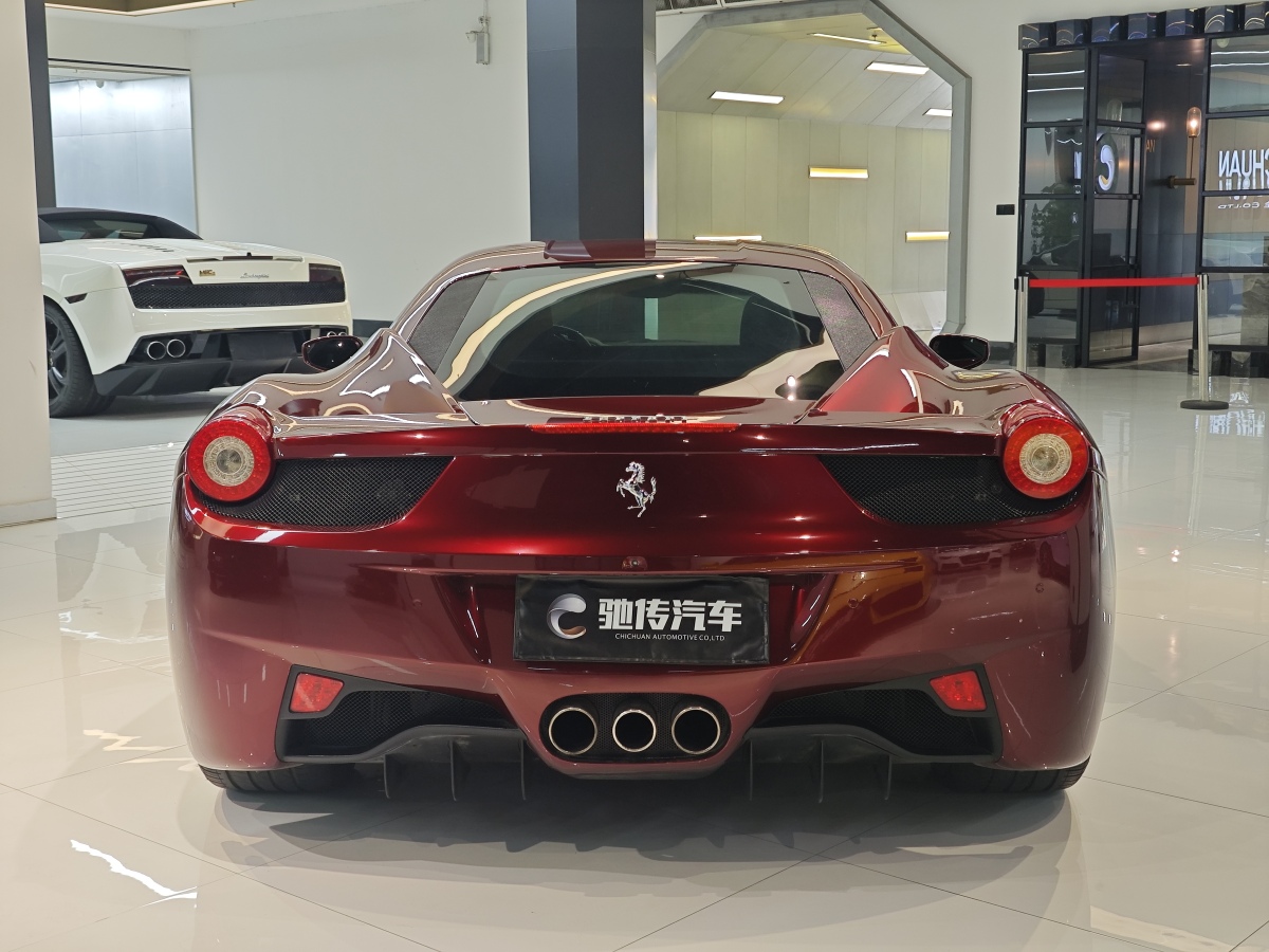 法拉利 458  2011款 4.5L Italia圖片