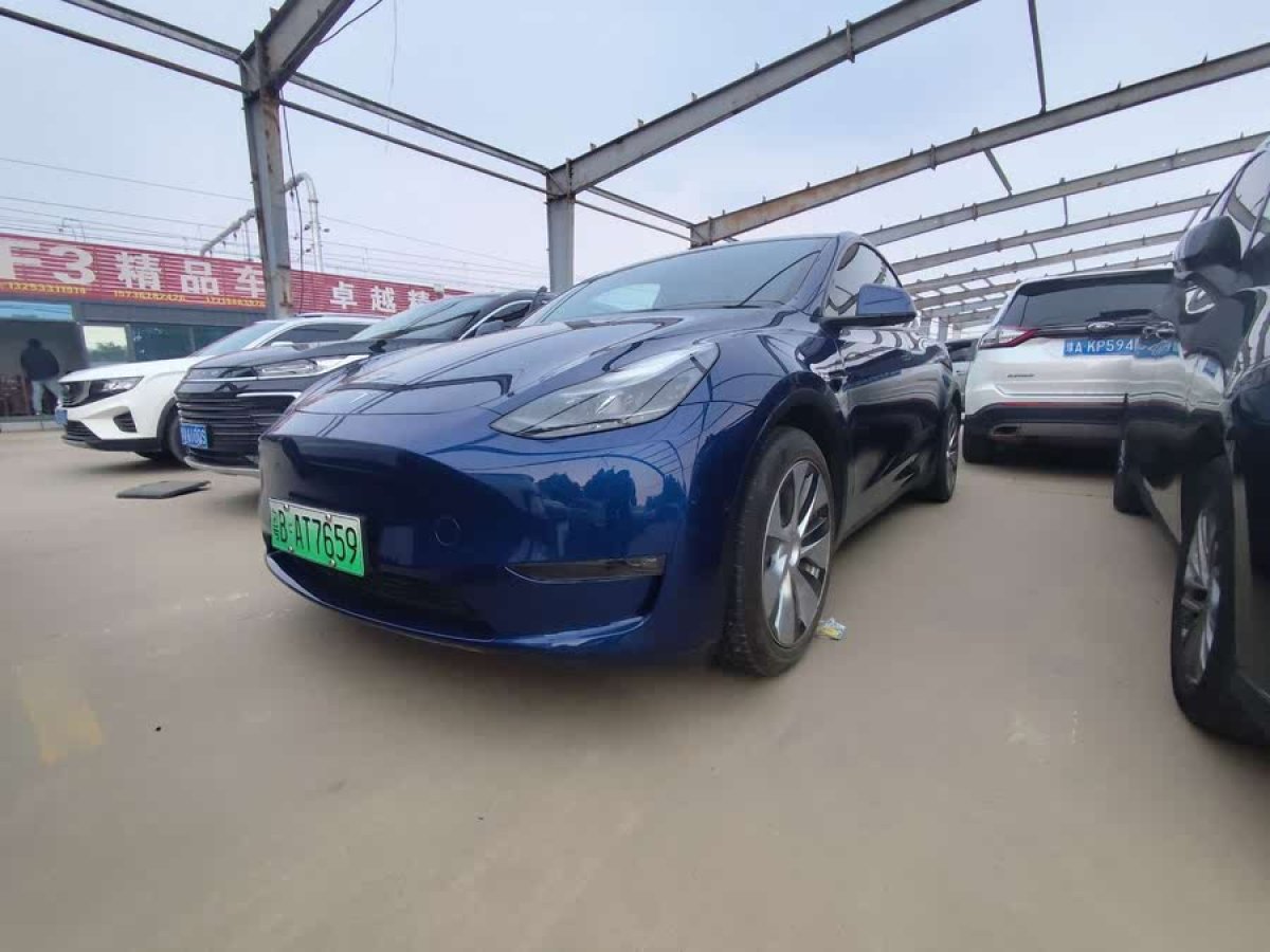 特斯拉 Model Y  2021款 標(biāo)準(zhǔn)續(xù)航后驅(qū)版圖片