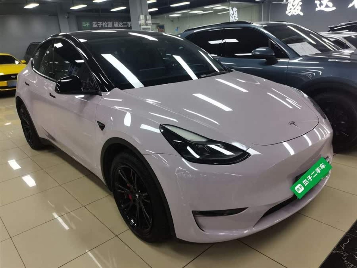 特斯拉 Model Y  2021款 標(biāo)準(zhǔn)續(xù)航后驅(qū)版圖片