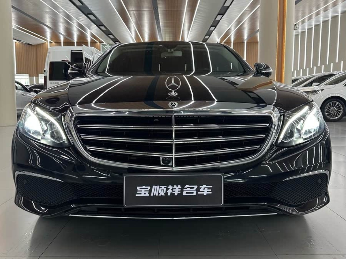 奔馳 奔馳E級(jí)  2020款 改款 E 300 L 時(shí)尚型圖片