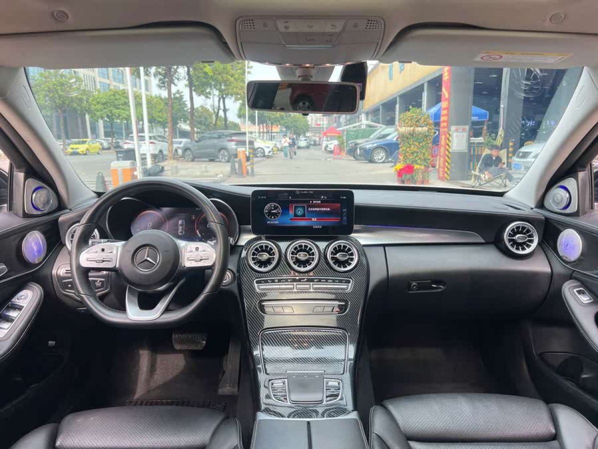 奔馳 奔馳C級  2020款 改款 C 200 L 時尚型圖片