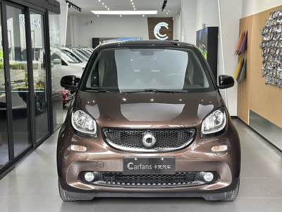 2018年3月 smart fortwo 1.0L 52千瓦巧克力特別版圖片