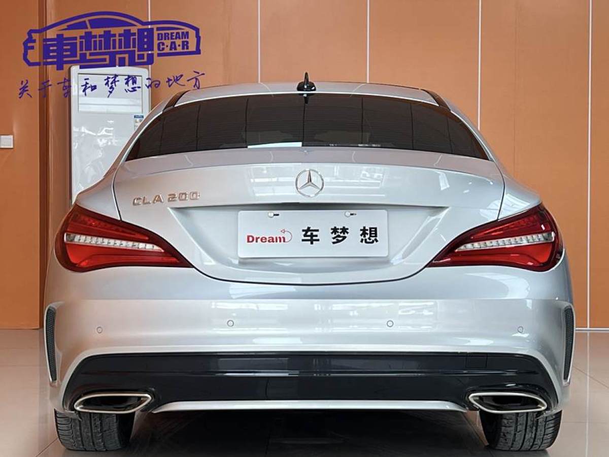 奔馳 奔馳CLA級(jí)  2018款 CLA 200 時(shí)尚型圖片