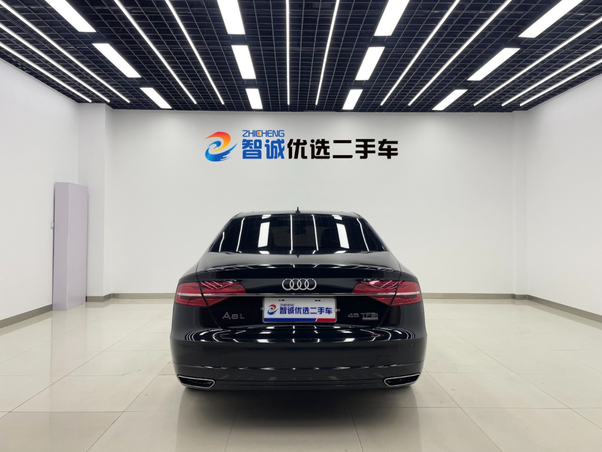 2018年4月奧迪 奧迪A8  2017款 A8L 45 TFSI quattro卓越先鋒典藏版