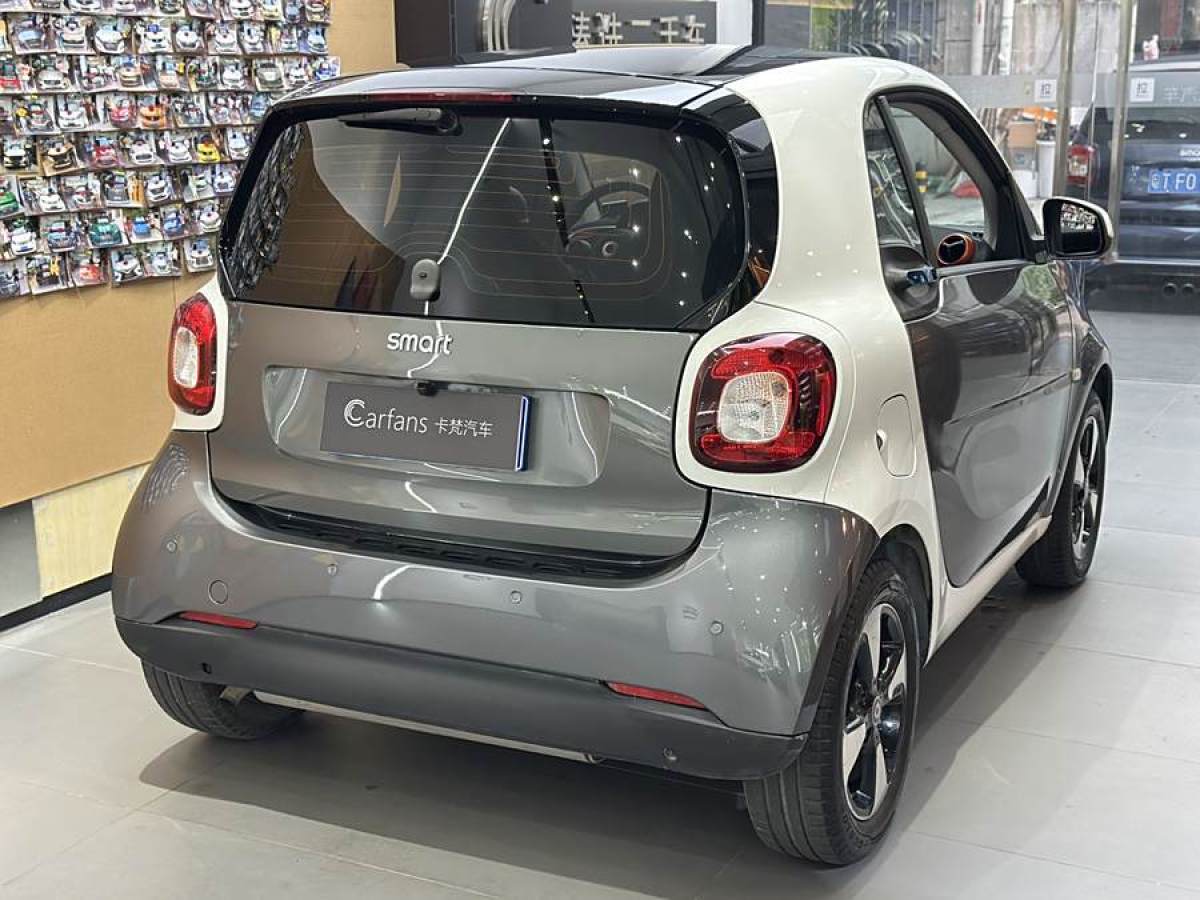 2018年10月smart fortwo  2018款 1.0L 52千瓦硬頂激情版