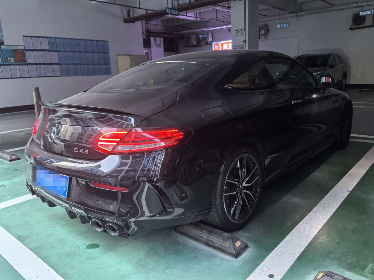 2021年10月奔馳 奔馳C級(jí)AMG  2019款 AMG C 43 4MATIC