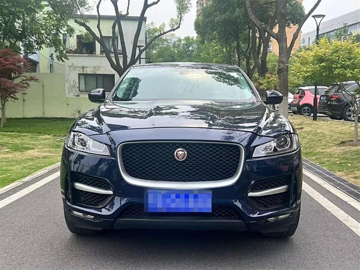 2018年1月捷豹 F-PACE  2018款 2.0T 四驅都市尊享版