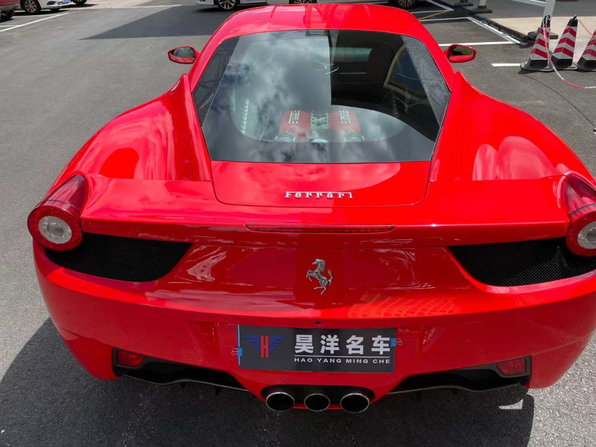 2014年8月法拉利 458  2013款 4.5L Spider