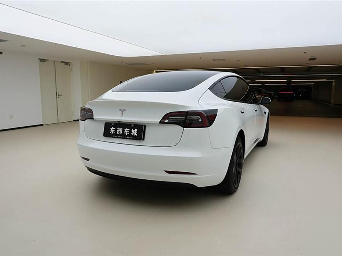 特斯拉 Model 3  2021款 改款 標(biāo)準(zhǔn)續(xù)航后驅(qū)升級版圖片