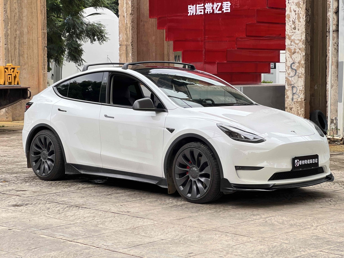 特斯拉 Model Y  2021款 改款 Performance高性能全輪驅動版圖片