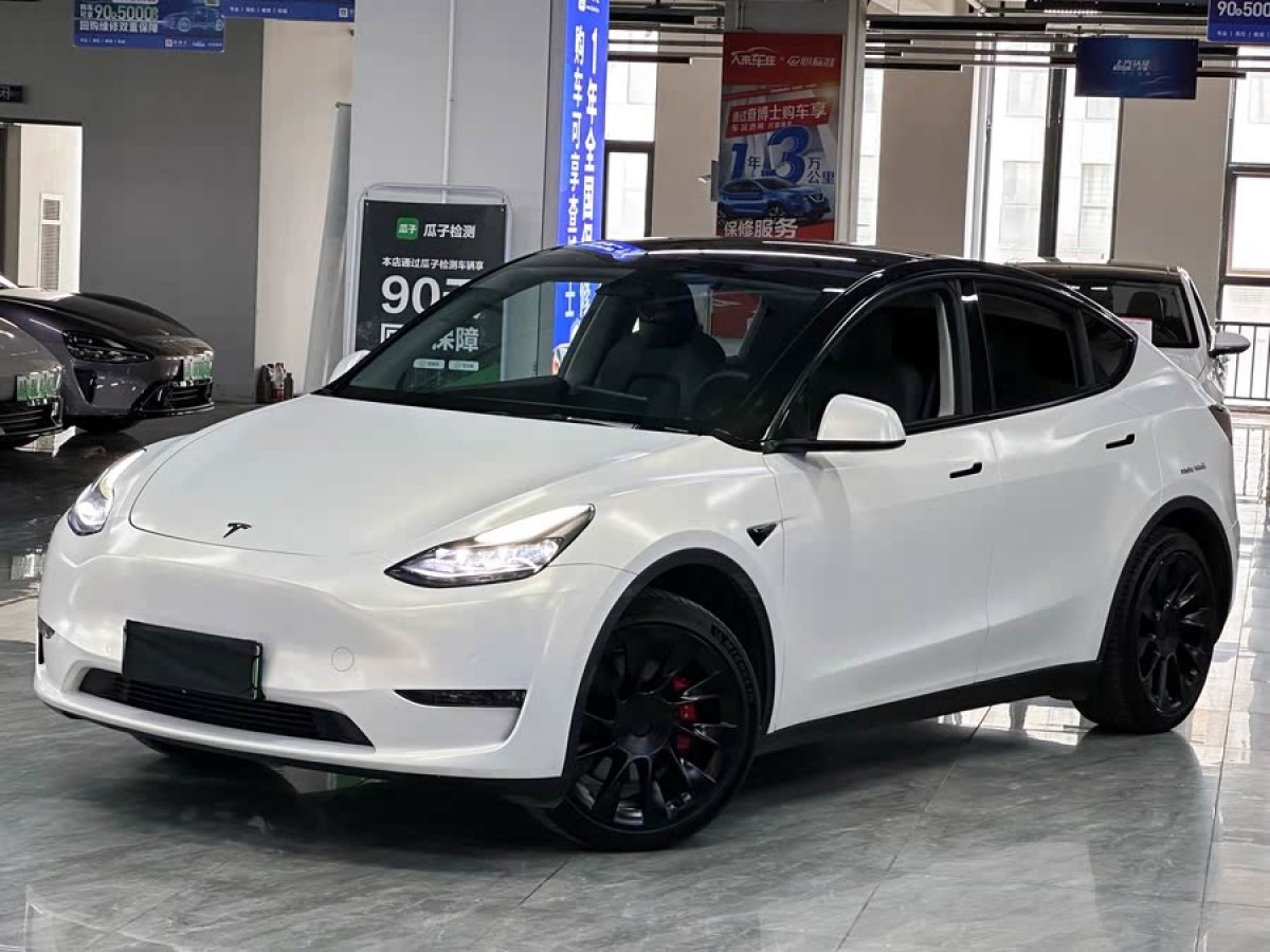 特斯拉 Model Y  2021款 標(biāo)準(zhǔn)續(xù)航后驅(qū)版圖片