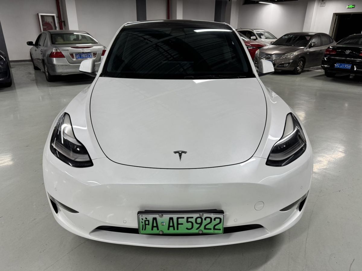 特斯拉 Model Y  2021款 改款 標(biāo)準(zhǔn)續(xù)航后驅(qū)升級版圖片