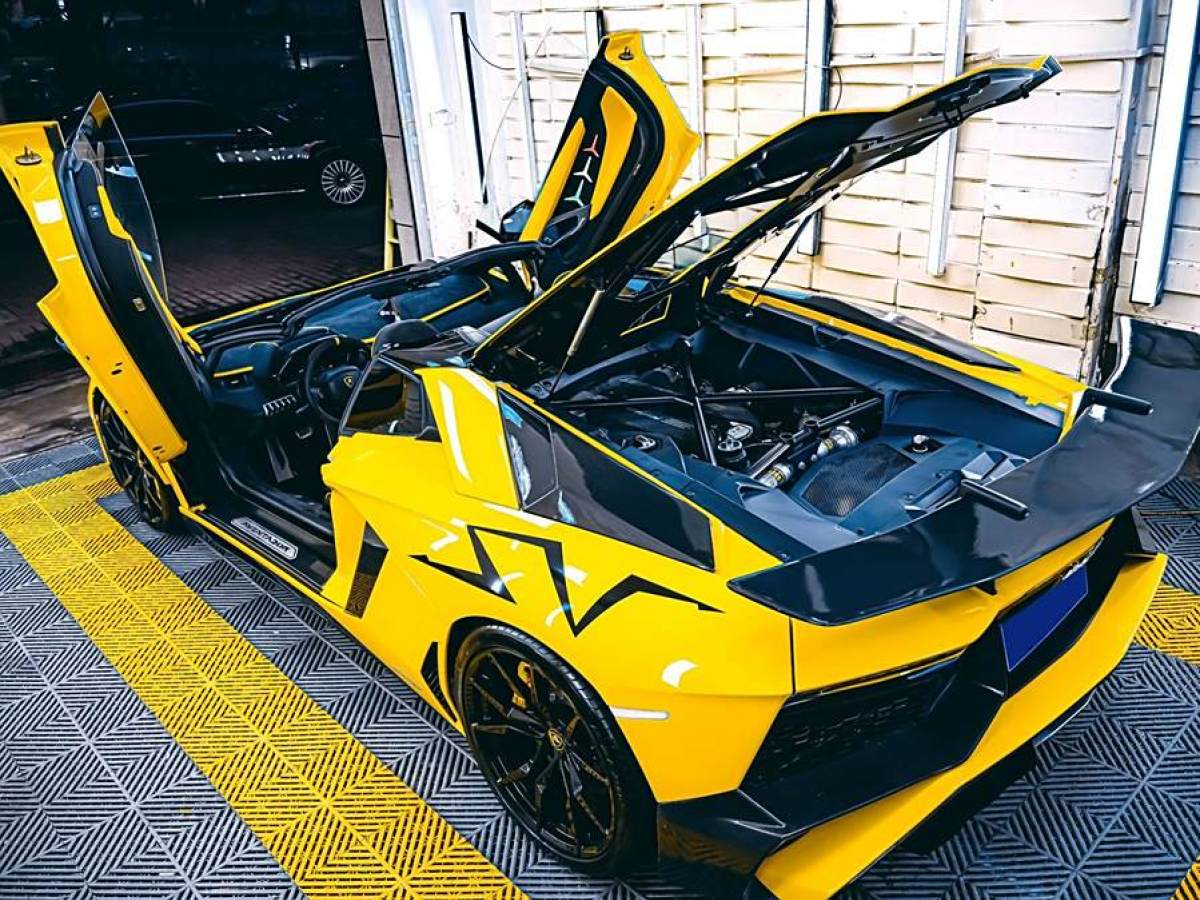 蘭博基尼 Aventador  2013款 LP 700-4 Roadster圖片