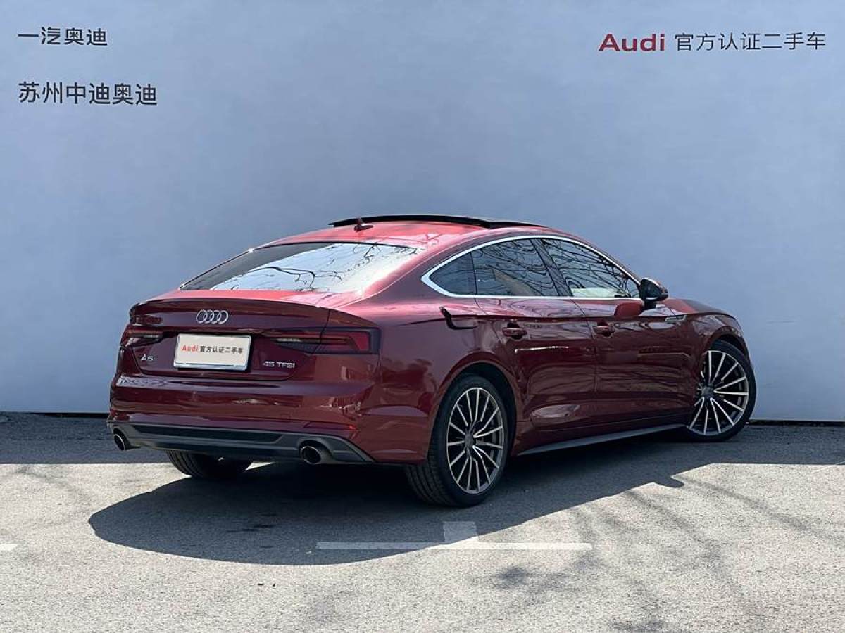 奧迪 奧迪A5  2019款 Sportback 45 TFSI 時尚型圖片