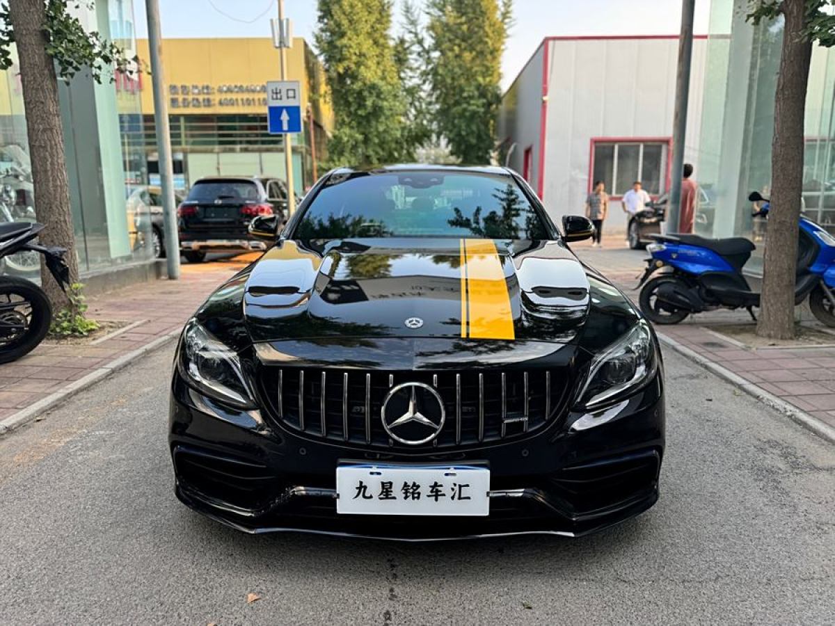 奔馳 奔馳C級(jí)AMG  2021款 AMG C 63 暗夜特別版圖片