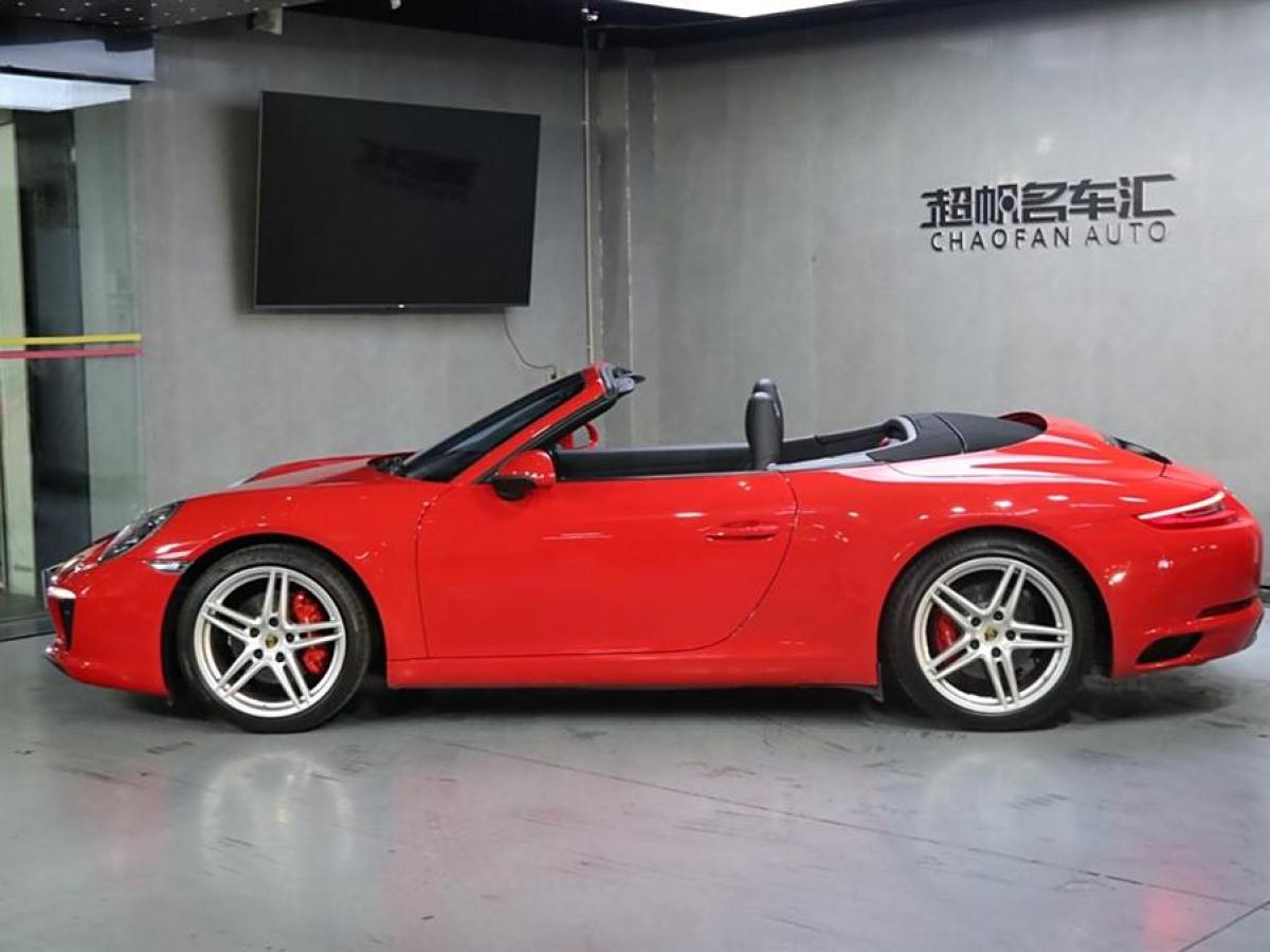 保時捷 911  2016款 Carrera Cabriolet 3.0T圖片