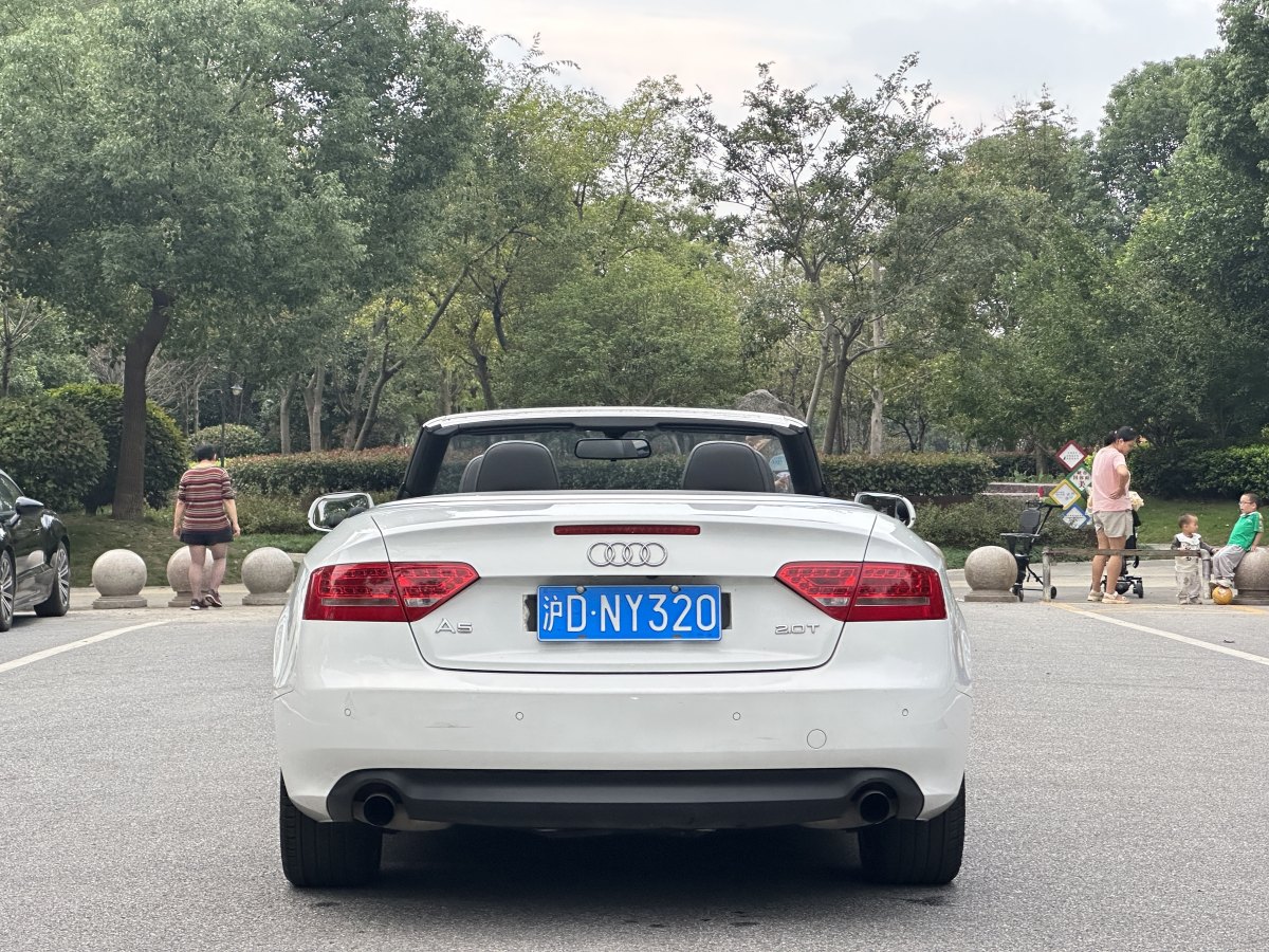 2011年8月奧迪 奧迪A5  2010款 2.0TFSI Cabriolet