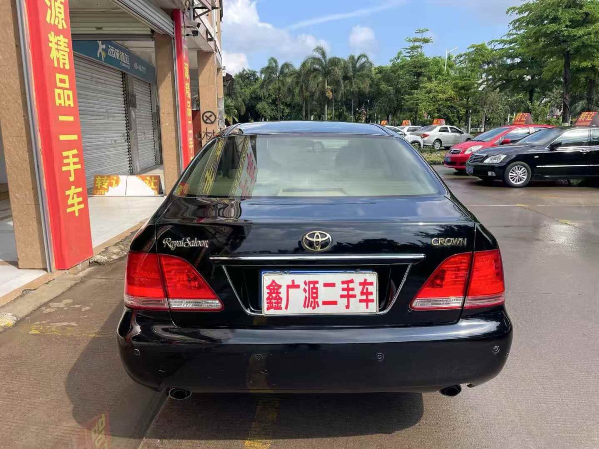 豐田 皇冠  2007款 2.5L Royal 導(dǎo)航版圖片