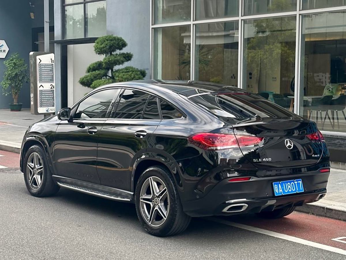 2021年9月奔馳 奔馳GLE轎跑  2023款 GLE 450 4MATIC 轎跑SUV 豪華型