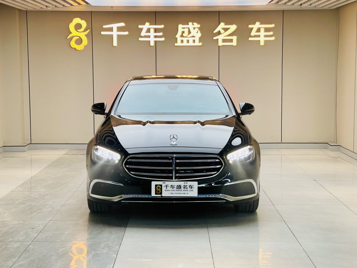 2023年8月奔馳 奔馳E級  2023款 改款 E 300 L 運動時尚型